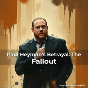 Artistic representation for Paul Heyman's Betrayal: The Fallout