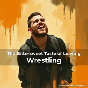Artistic representation for The Bittersweet Taste of Leaving Wrestling