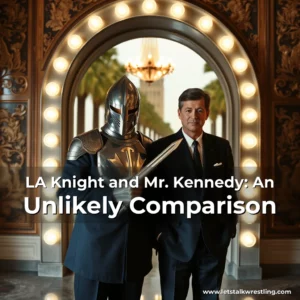 Artistic representation for LA Knight and Mr. Kennedy: An Unlikely Comparison