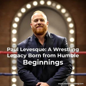 Artistic representation for Paul Levesque: A Wrestling Legacy Born from Humble Beginnings