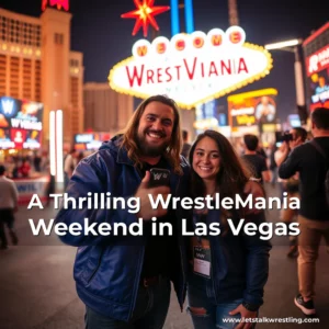 Artistic representation for A Thrilling WrestleMania Weekend in Las Vegas