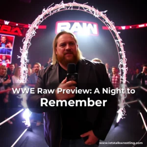 Artistic representation for WWE Raw Preview: A Night to Remember