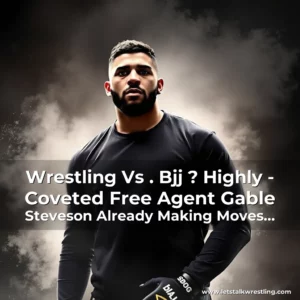 Artistic representation for Wrestling Vs . Bjj ? Highly - Coveted Free Agent Gable Steveson Already Making Moves , Booked To Battle Craig Jones At Cji 2 In Dallas, Texas On Saturday, Feb.