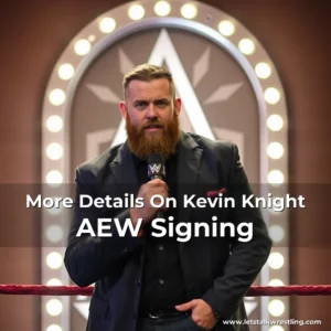 Artistic representation for More Details On Kevin Knight AEW Signing