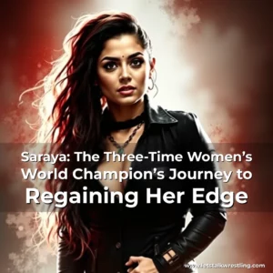 Artistic representation for Saraya: The Three-Time Women’s World Champion’s Journey to Regaining Her Edge