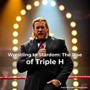 Artistic representation for Wrestling to Stardom: The Rise of Triple H