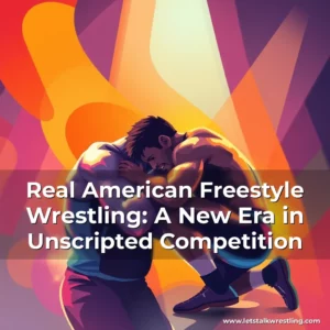 Artistic representation for Real American Freestyle Wrestling: A New Era in Unscripted Competition