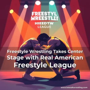 Artistic representation for Freestyle Wrestling Takes Center Stage with Real American Freestyle League