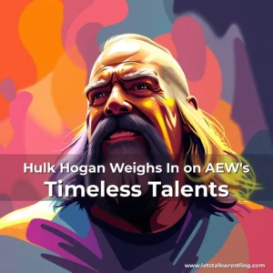 Artistic representation for Hulk Hogan Weighs In on AEW's Timeless Talents