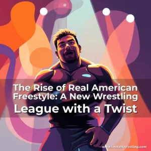 Artistic representation for The Rise of Real American Freestyle: A New Wrestling League with a Twist