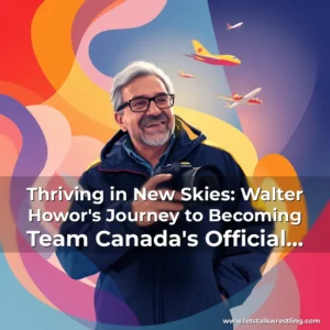 Artistic representation for Thriving in New Skies: Walter Howor's Journey to Becoming Team Canada's Official Photographer