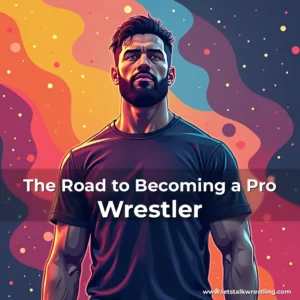 Artistic representation for The Road to Becoming a Pro Wrestler