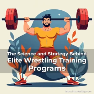 Artistic representation for The Science and Strategy Behind Elite Wrestling Training Programs