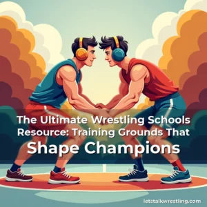 Artistic representation for The Ultimate Wrestling Schools Resource: Training Grounds That Shape Champions