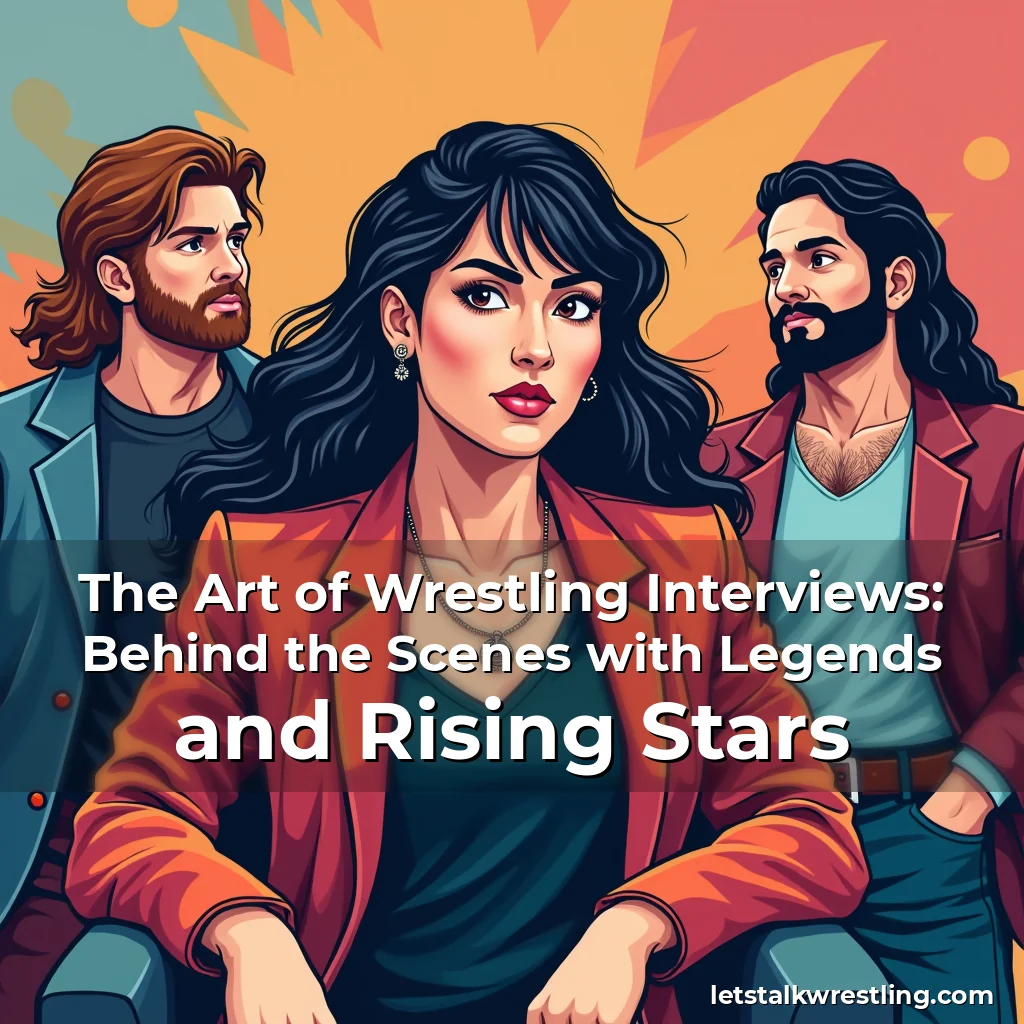 Read more about the article The Art of Wrestling Interviews: Behind the Scenes with Legends and Rising Stars