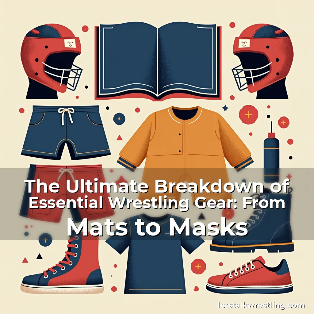 Read more about the article The Ultimate Breakdown of Essential Wrestling Gear: From Mats to Masks